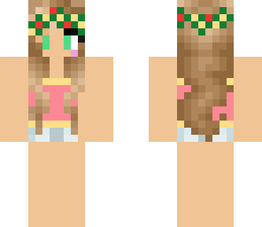 flower crown girl