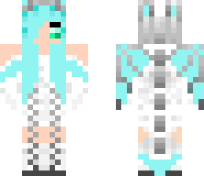 edited ice dragon girl