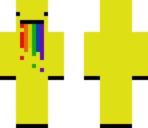 yellow derp rainbow man