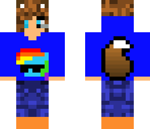 escope 2 with blue sweater