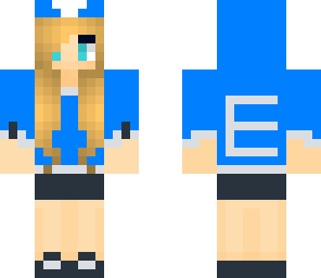 blue wolf girl