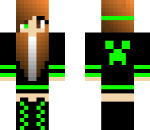 green girl creeper
