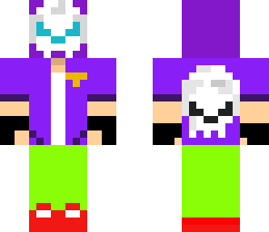 skull purple