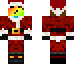 rainbow slime santa