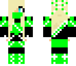 green ninja girl