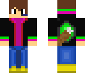 my new youtube skin
