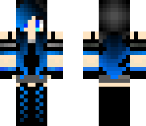 blue girl