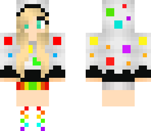 rainbow cake girl