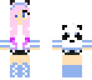 pink panda girl