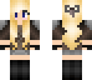 blonde warrior girl