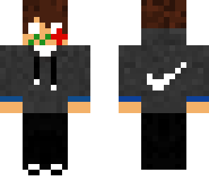 herobrine with rose