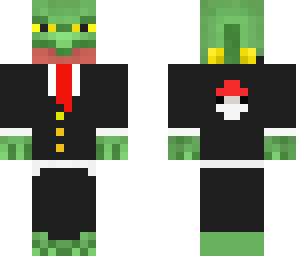 sceptile in a suit