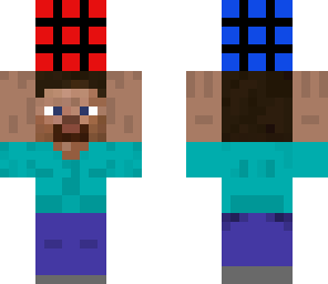 steve holding a rubix cube