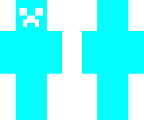 random blue creeper