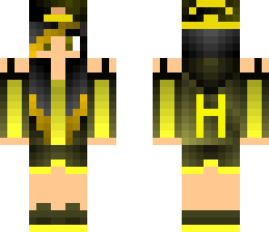 blackanddarkyellow girl