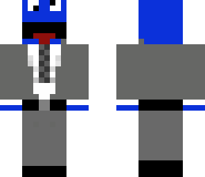 cookie monster in suit