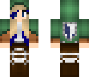 aot girl blue