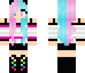 cotton candy girl