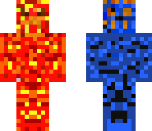 creeper agua y fuego