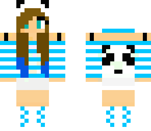 blue panda