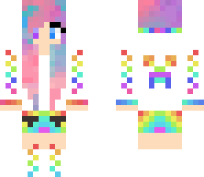 pastel rainbow