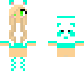 cute panda girl