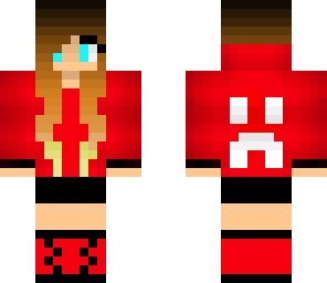 red creeper girl