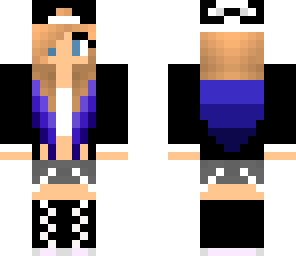tomboy blue hair