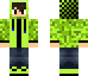 green cube boy