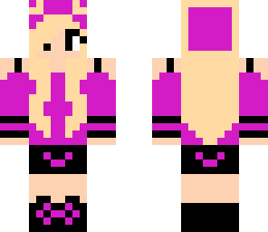 pink and black
