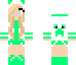 cute creen creeper skin