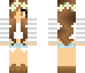 edited flower crown girl
