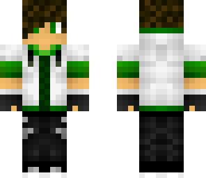 gray green teen boy