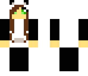 panda hoodie girl