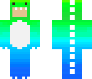 green ombre dino