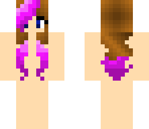 brown to pink base