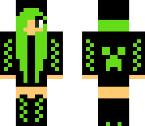 green creeper girl