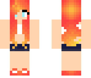 flame girl