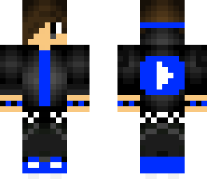 black and blue dude