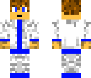 white suit