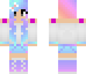 cotton candy girl