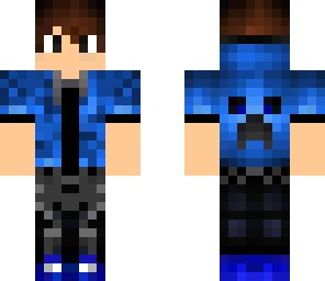 dark blue creeper guy