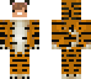 me in a tiger suit