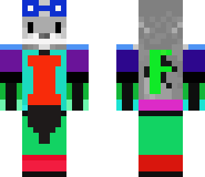 rainbow goggle fox