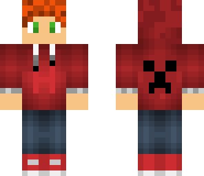red ginger hoodie