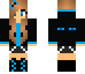blue ender girl