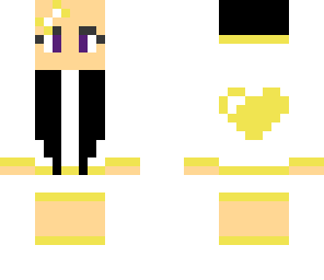 yellow heart hoodie