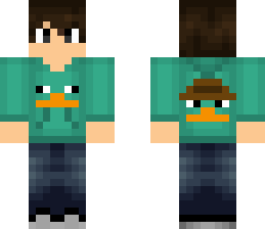 perry the platypus hoodie boy