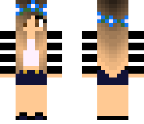 flower crown girl edit
