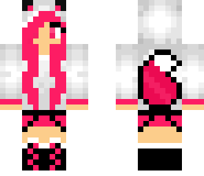 cutie pie pink hair